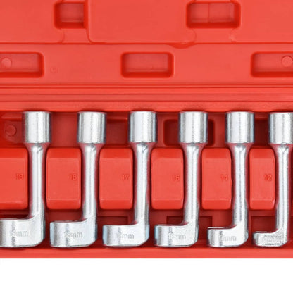Berkfield 6 Piece L-type Open-ended Ring Wrench Socket Set