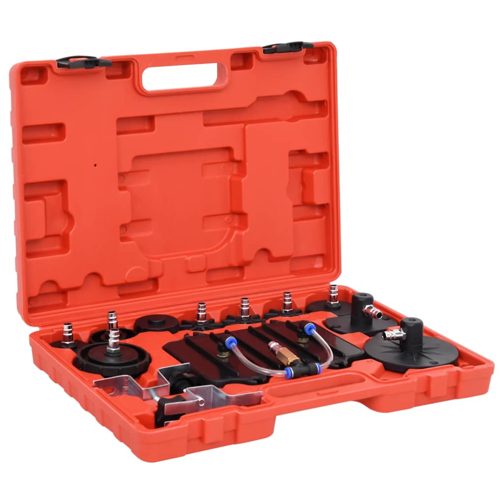 Berkfield 13 Piece Universal Pneumatic Pressure Brake Bleeder Tool Kit