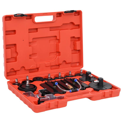 Berkfield 13 Piece Universal Pneumatic Pressure Brake Bleeder Tool Kit