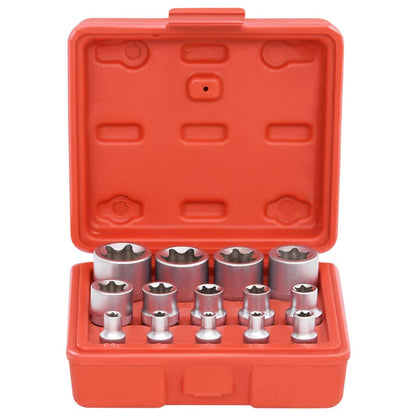 Berkfield 14 Piece E-Type Socket Set