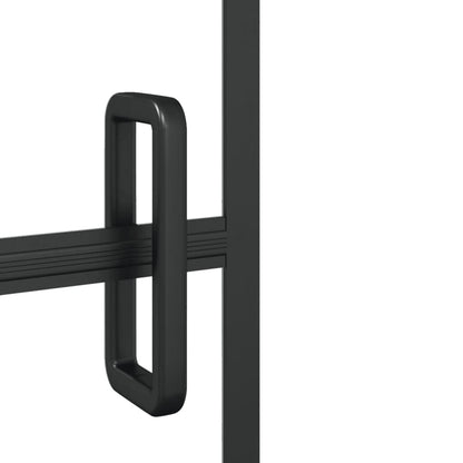 Berkfield Shower Enclosure ESG 116x140 cm Black
