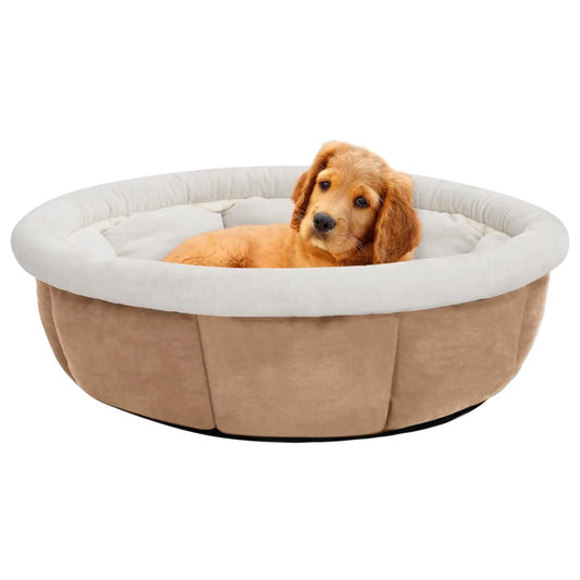 Berkfield Dog Bed 70x70x26 cm Beige