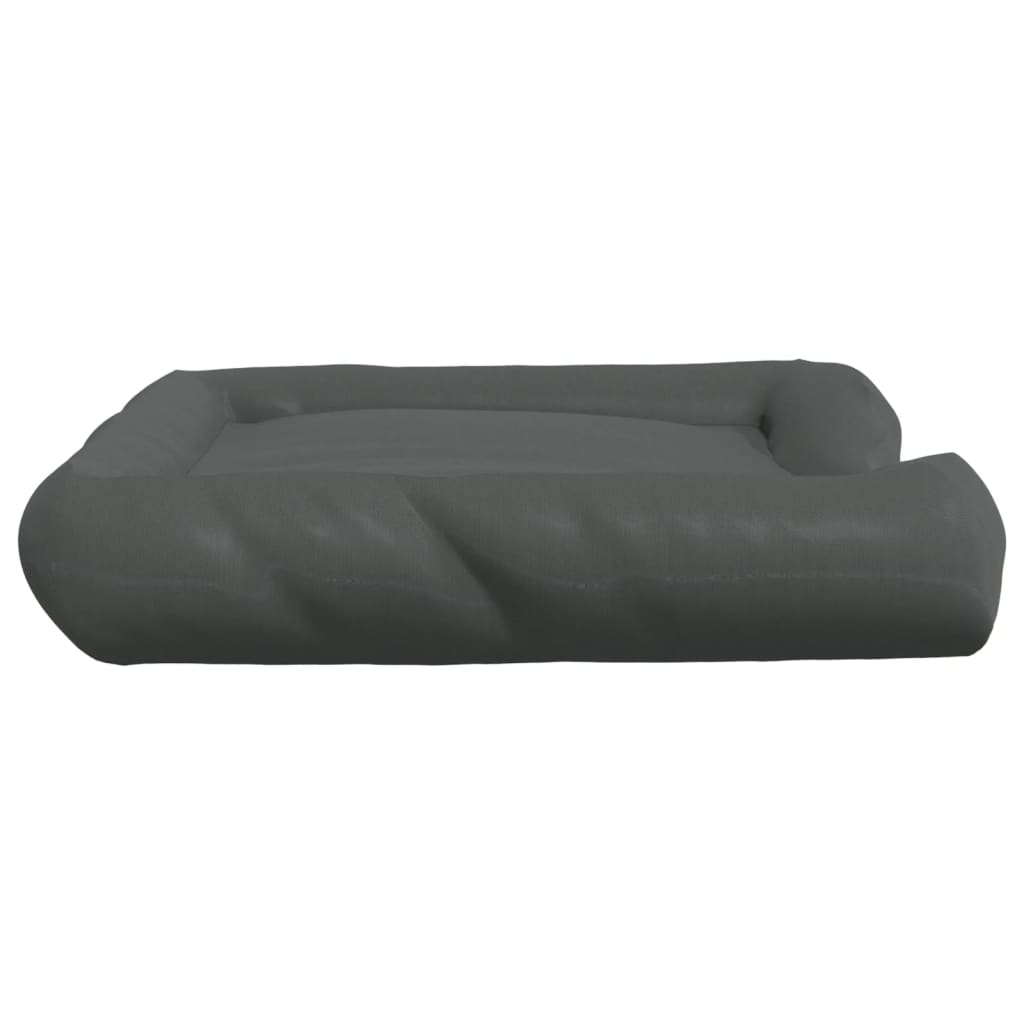 Berkfield Dog Cushion with Pillows Dark Grey 135x110x23 cm Oxford Fabric