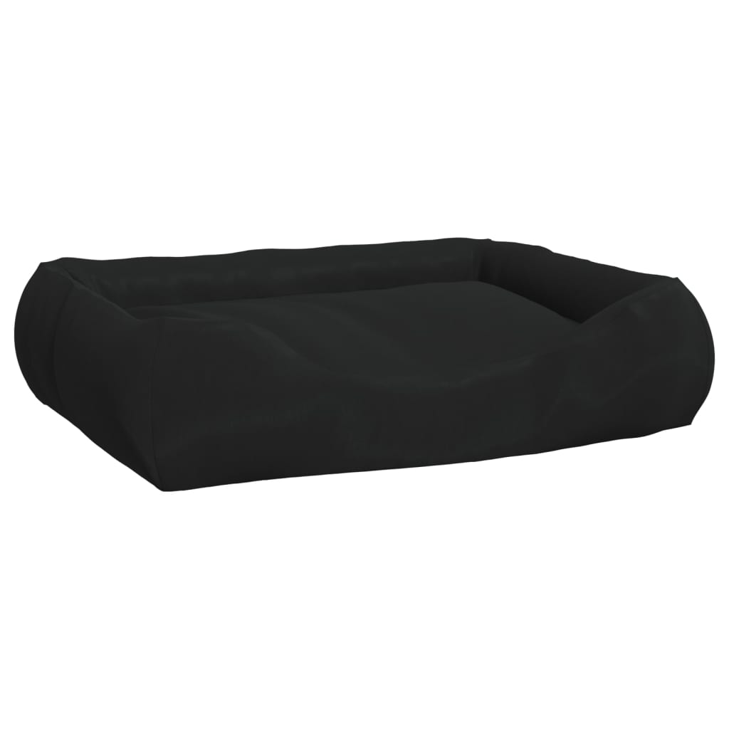 Berkfield Dog Cushion with Pillows Black 75x58x18 cm Oxford Fabric