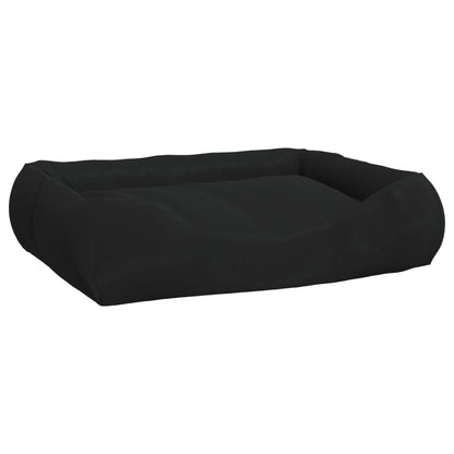 Berkfield Dog Cushion with Pillows Black 75x58x18 cm Oxford Fabric