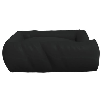 Berkfield Dog Cushion with Pillows Black 75x58x18 cm Oxford Fabric
