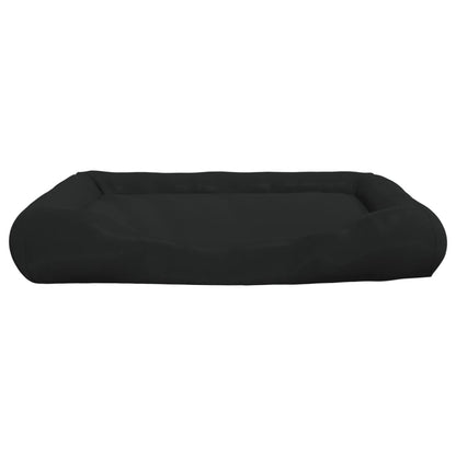 Berkfield Dog Cushion with Pillows Black 135x110x23 cm Oxford Fabric