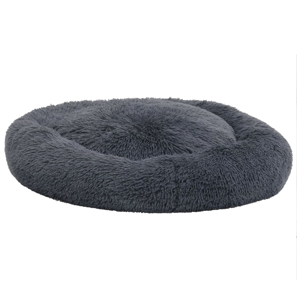 Berkfield Washable Dog & Cat Cushion Dark Grey 50x50x12 cm Plush