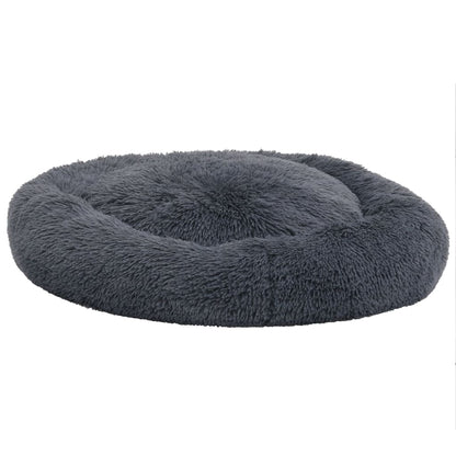 Berkfield Washable Dog & Cat Cushion Dark Grey 50x50x12 cm Plush