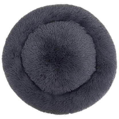 Berkfield Washable Dog & Cat Cushion Dark Grey 50x50x12 cm Plush