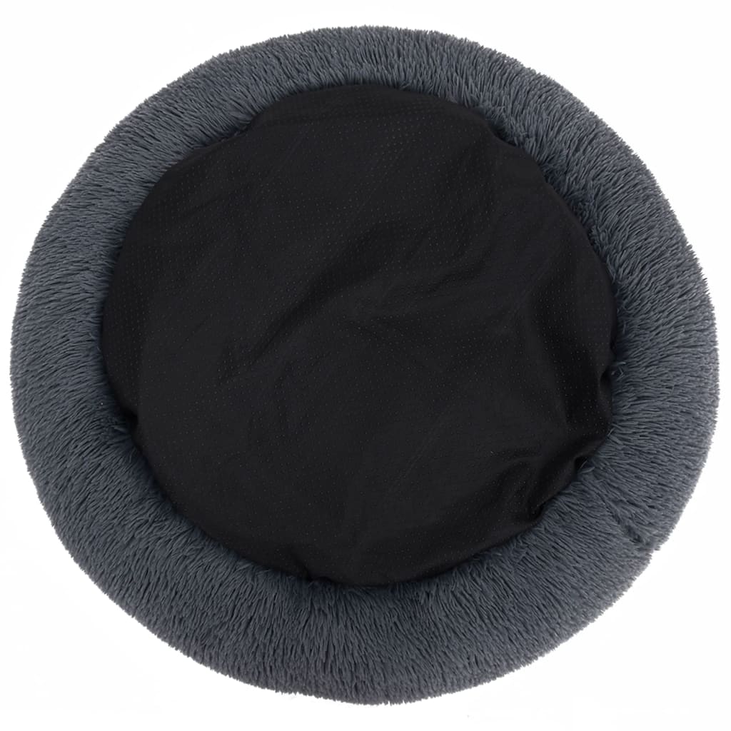 Berkfield Washable Dog & Cat Cushion Dark Grey 50x50x12 cm Plush