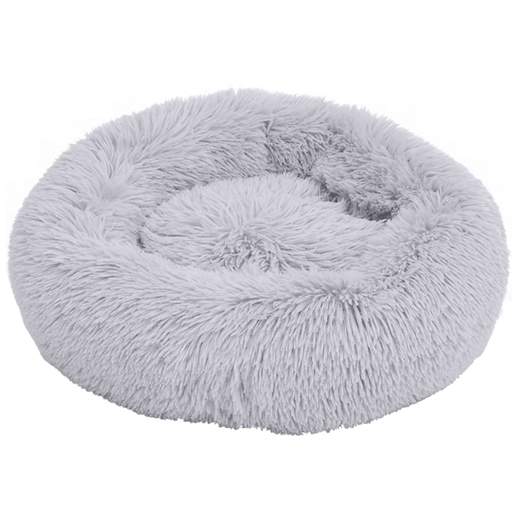 Berkfield Washable Dog & Cat Cushion Light Grey 90x90x16 cm Plush