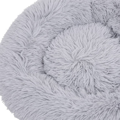 Berkfield Washable Dog & Cat Cushion Light Grey 90x90x16 cm Plush