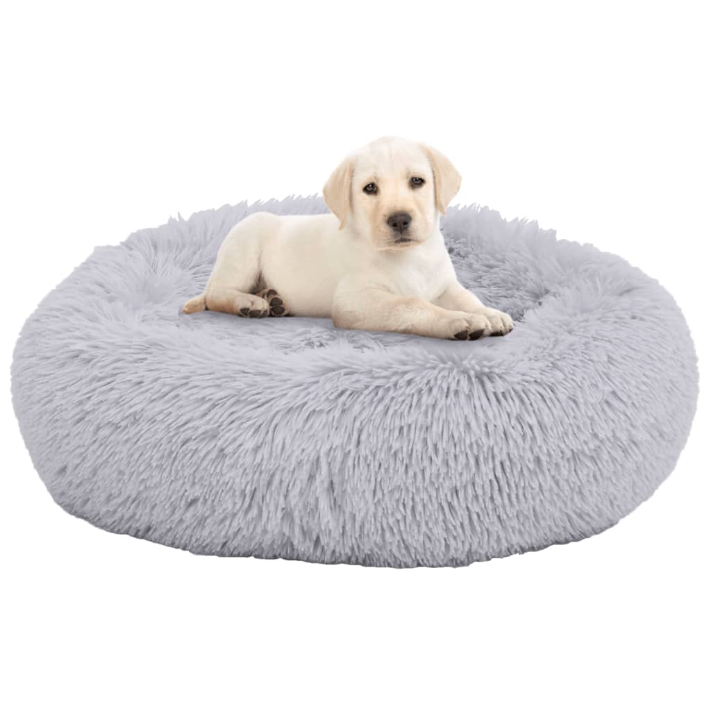 Berkfield Washable Dog & Cat Cushion Light Grey 90x90x16 cm Plush