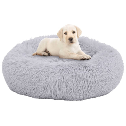 Berkfield Washable Dog & Cat Cushion Light Grey 90x90x16 cm Plush