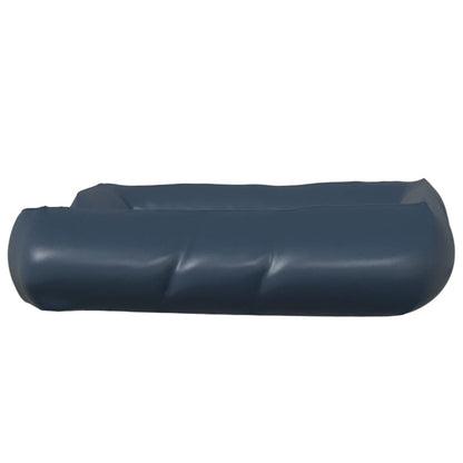 Berkfield Dog Bed Dark Blue 120x100x27 cm Faux Leather
