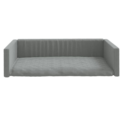 Berkfield Dog Car Boot Light Grey 90x60 cm Linen Look
