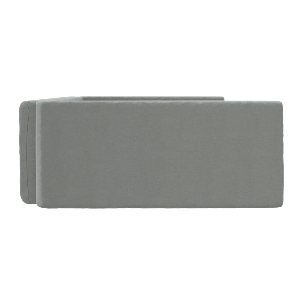 Berkfield Dog Car Boot Light Grey 90x60 cm Linen Look