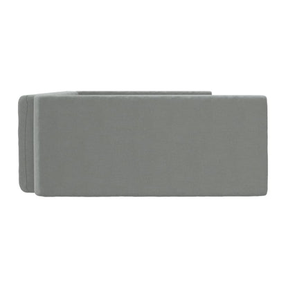 Berkfield Dog Car Boot Light Grey 90x60 cm Linen Look