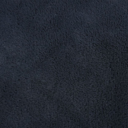Berkfield Dog Bed Dark Grey 65x50x20 cm Linen Look Fleece
