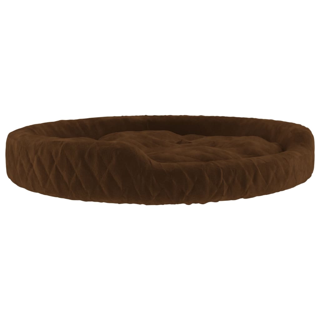 Berkfield Dog Bed Brown 110x90x23 cm Plush