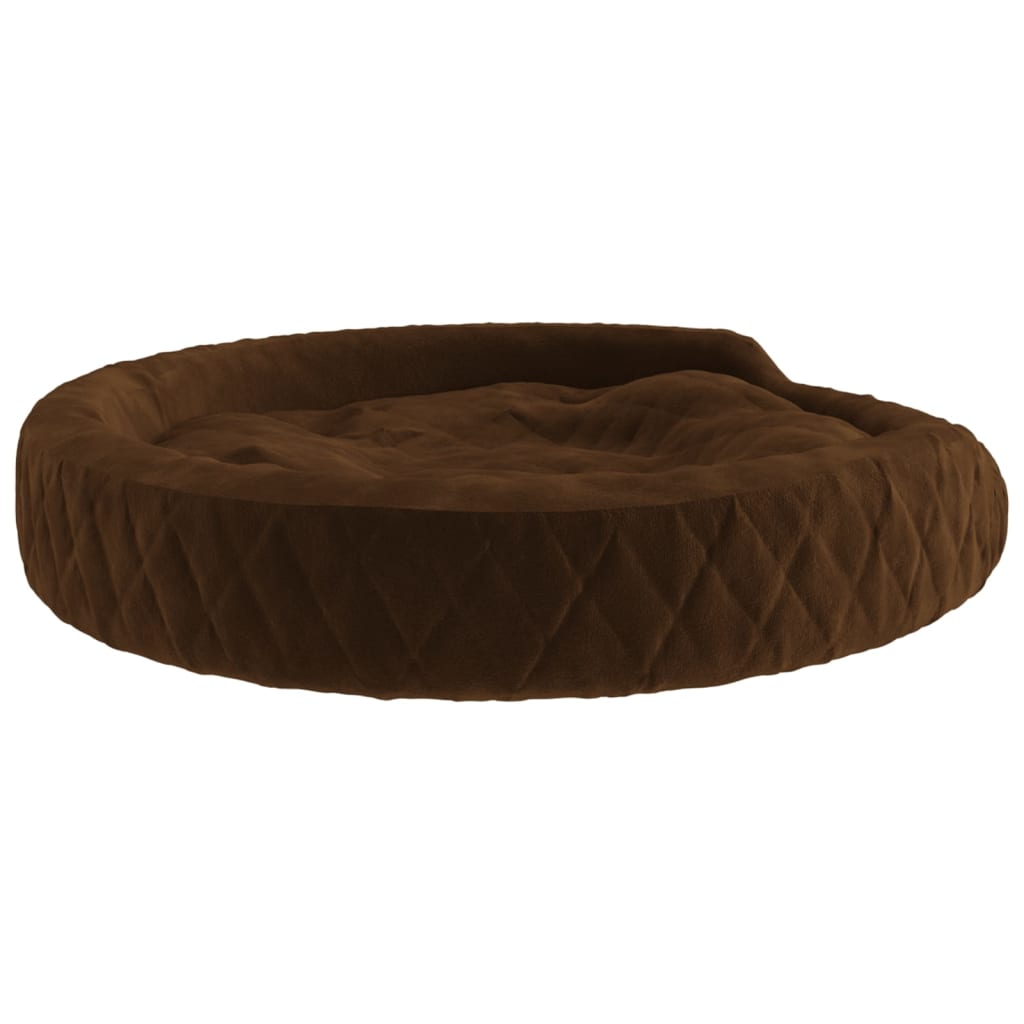 Berkfield Dog Bed Brown 110x90x23 cm Plush