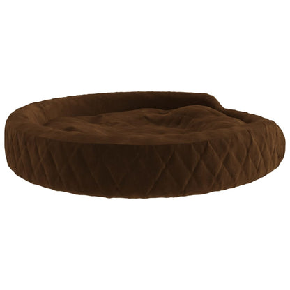 Berkfield Dog Bed Brown 110x90x23 cm Plush