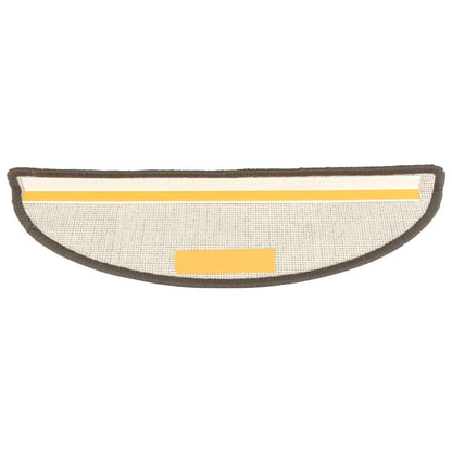 Berkfield Carpet Stair Treads 15 pcs Grey 56x17x3 cm