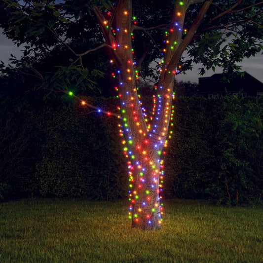 Berkfield Solar Fairy Lights 5 pcs 5x200 LED Colourful Indoor Outdoor