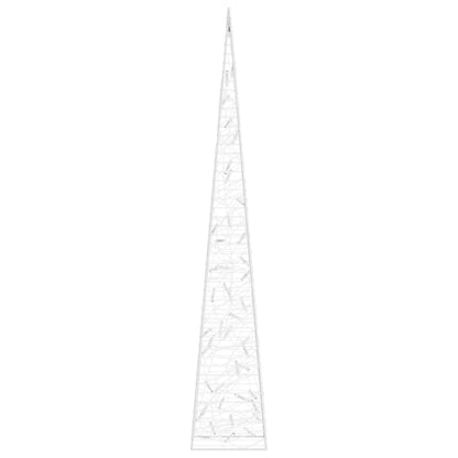 Berkfield Acrylic Decorative LED Light Cone Blue 90 cm