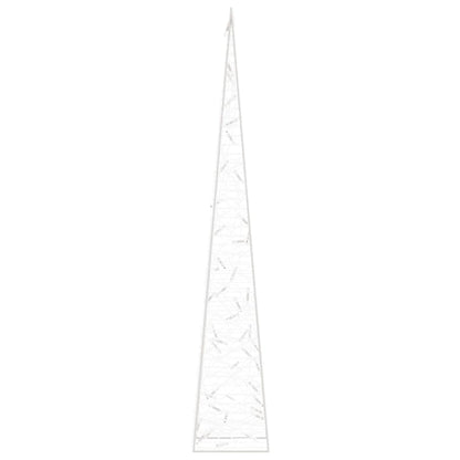 Berkfield Acrylic Decorative LED Light Cone Blue 90 cm