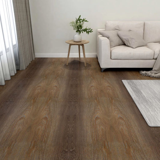 Berkfield Self-adhesive Flooring Planks 20 pcs PVC 1.86 m�__ Brown