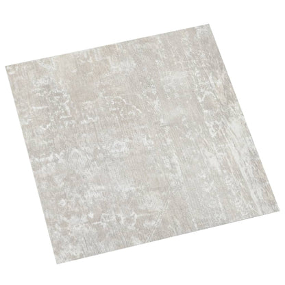 Berkfield Self-adhesive Flooring Planks 20 pcs PVC 1.86 m�__ Light Grey