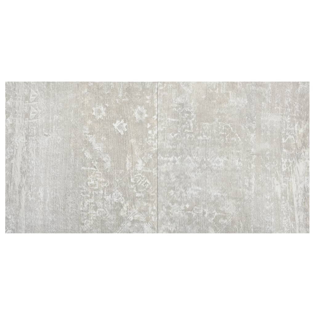 Berkfield Self-adhesive Flooring Planks 20 pcs PVC 1.86 m�__ Light Grey