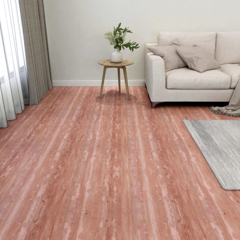 Berkfield Self-adhesive Flooring Planks 20 pcs PVC 1.86 m�__ Red