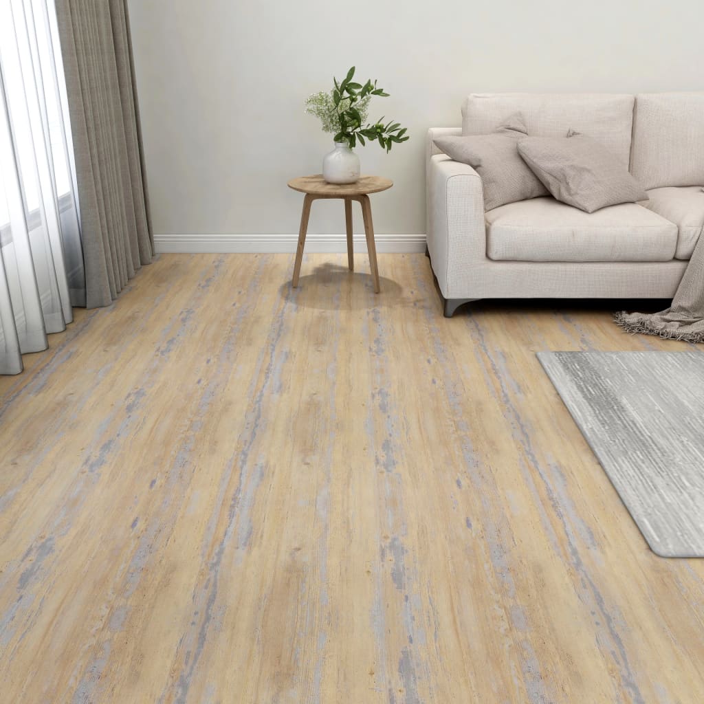 Berkfield Self-adhesive Flooring Planks 20 pcs PVC 1.86 m�__ Brown