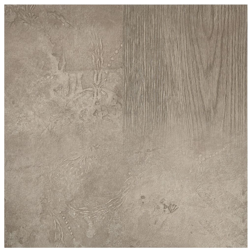 Berkfield Self-adhesive Flooring Planks 20 pcs PVC 1.86 m�__ Grey