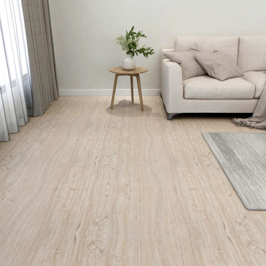 Berkfield Self-adhesive Flooring Planks 20 pcs PVC 1.86 m�__ Light Brown