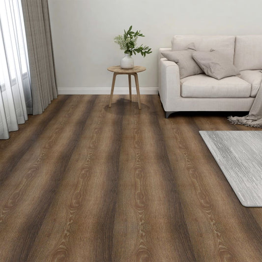 Berkfield Self-adhesive Flooring Planks 20 pcs PVC 1.86 m�__ Brown