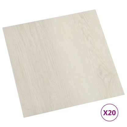 Berkfield Self-adhesive Flooring Planks 20 pcs PVC 1.86 m�__ Beige