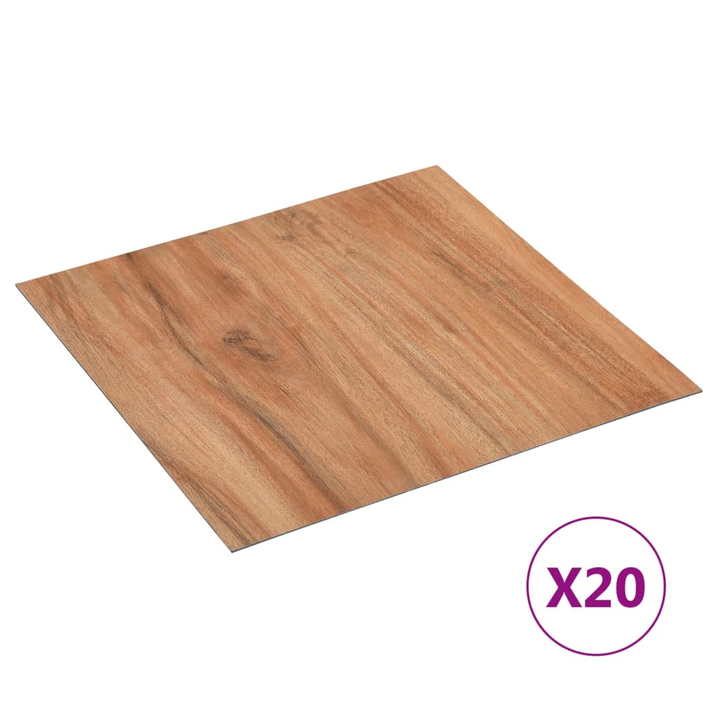 Berkfield Self-adhesive Flooring Planks 20 pcs PVC 1.86 m�__ Light Wood