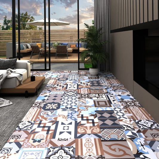 Berkfield Self-adhesive Flooring Planks 20 pcs PVC 1.86 m�__ Mono Pattern