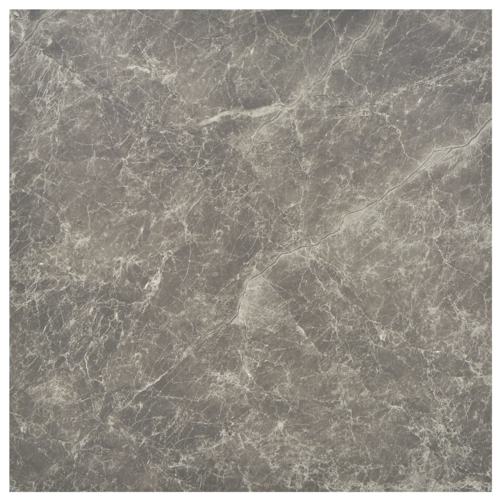 Berkfield Self-adhesive Flooring Planks 20 pcs PVC 1.86 m�__ Black Marble