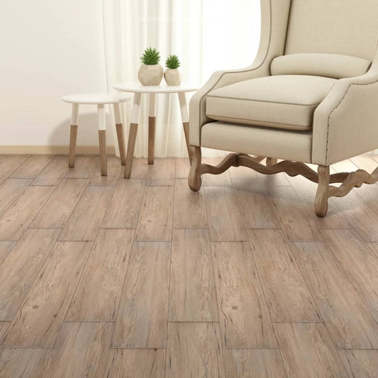 Berkfield Self-adhesive PVC Flooring Planks 5.21 m? 2 mm Oak Brown