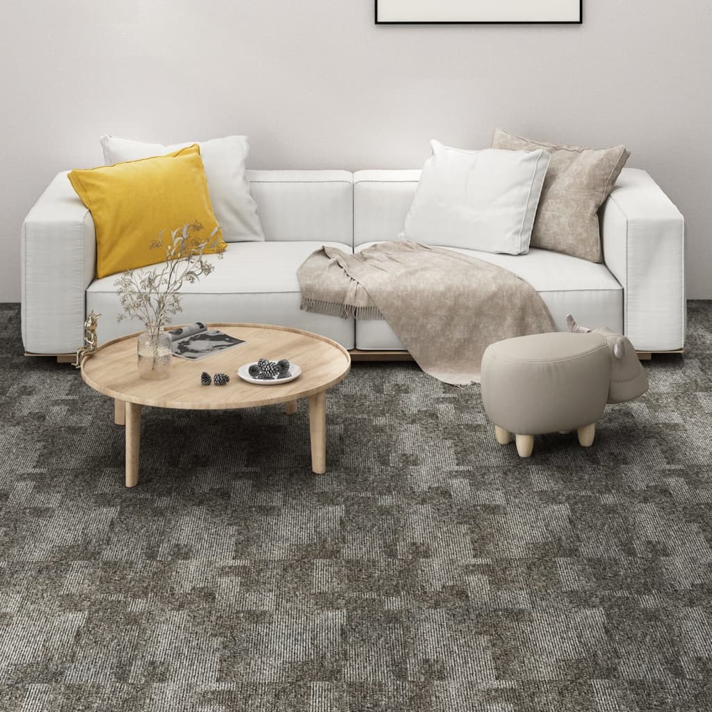 Berkfield Floor Carpet Tiles 20 pcs 5 m�__ Grey