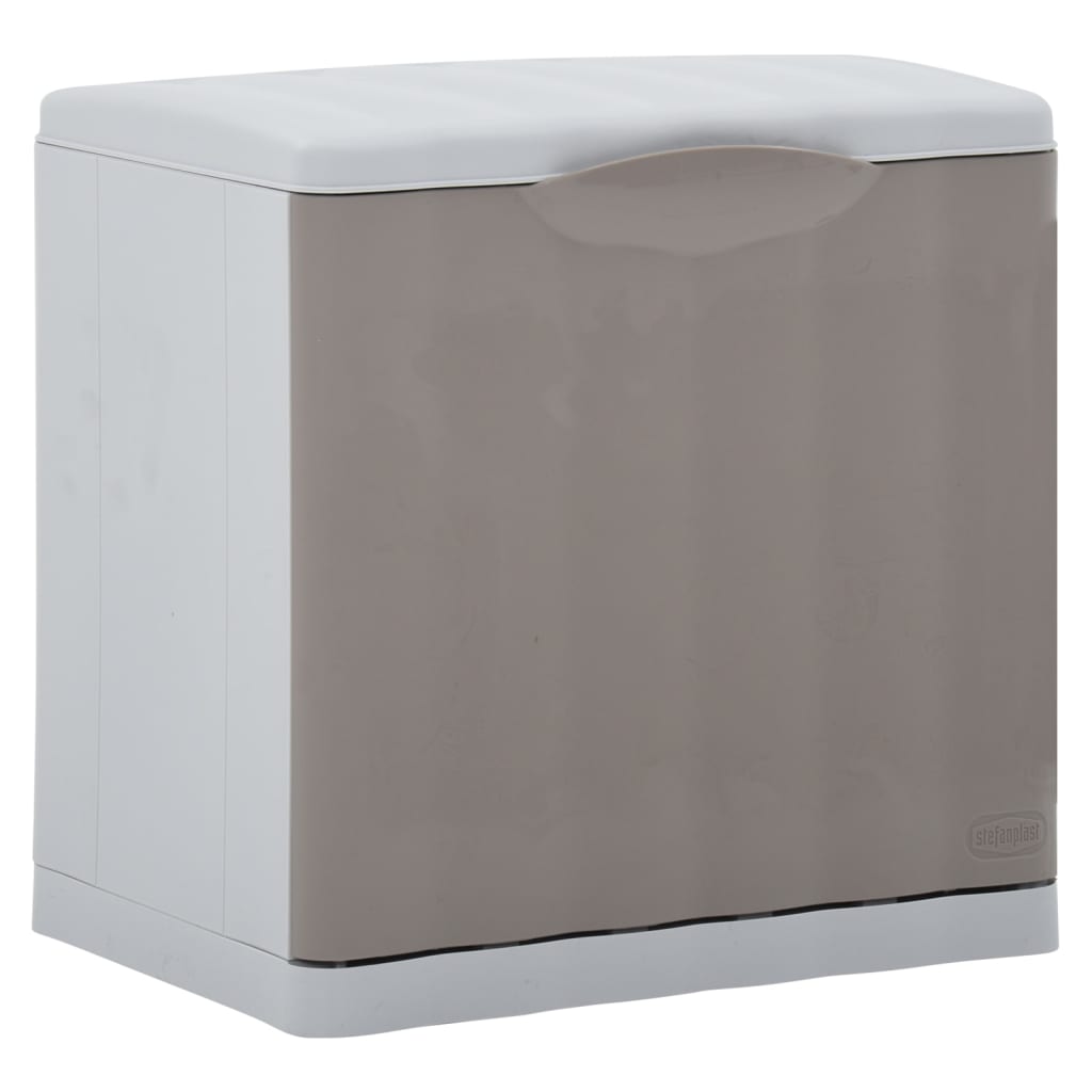 Berkfield Waste Separation Bin Taupe 20 L 40x30x40 cm