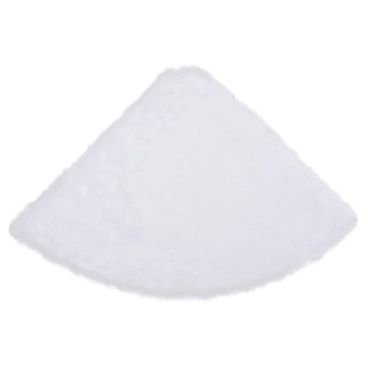 Berkfield Christmas Tree Skirt White 90 cm Faux