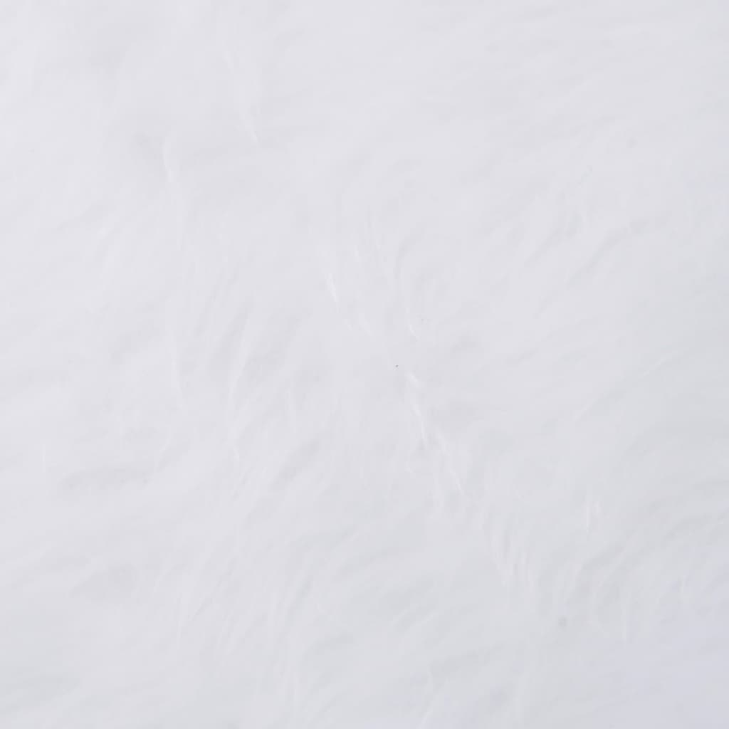 Berkfield Christmas Tree Skirt White 90 cm Faux