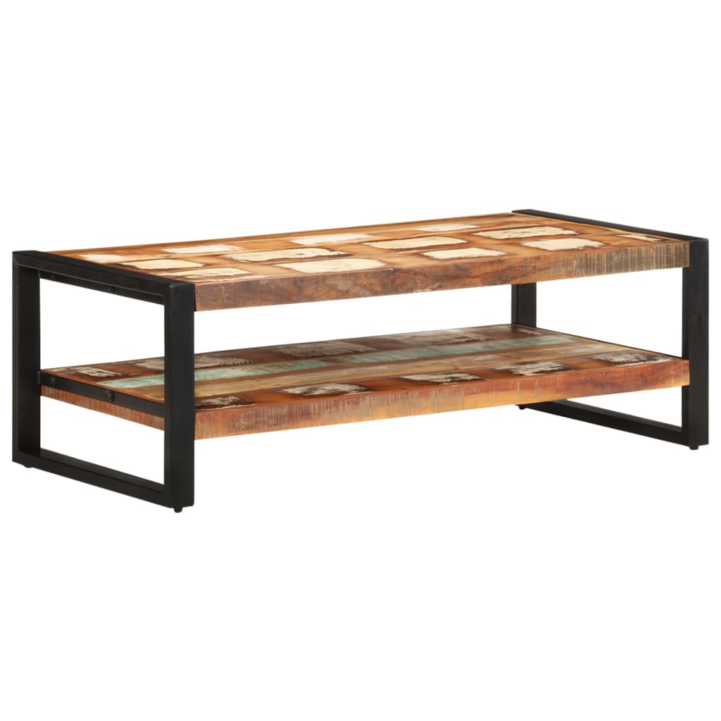 Berkfield Coffee Table 120x60x40 cm Solid Reclaimed Wood