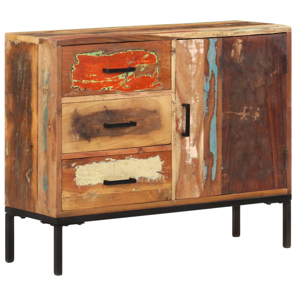 Berkfield Sideboard 88x30x73 cm Solid Reclaimed  Wood
